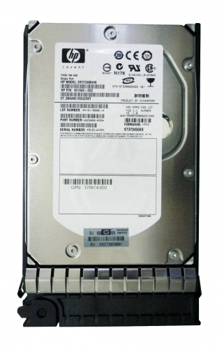 Жесткий диск HP 9Z3066-033 72Gb  SAS 3,5" HDD