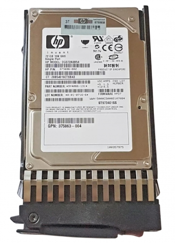 Жесткий диск HP DG072A8B54 72Gb  SAS 2,5" HDD