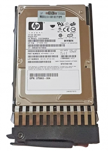 Жесткий диск HP 375696-002 72Gb  SAS 2,5" HDD