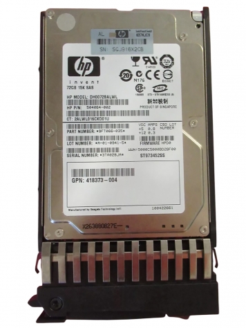 Жесткий диск HP 9FT066-035 72Gb  SAS 2,5" HDD