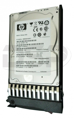 Жесткий диск HP 9FY246-784 500Gb  SAS 2,5" HDD