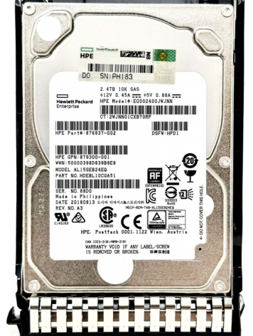 Жесткий диск HP HDEBL10CGA51 2,4Tb 10500 SAS 2.5" HDD