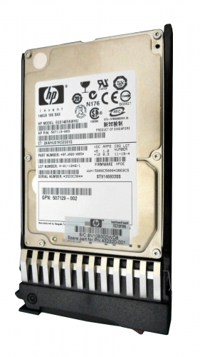 Жесткий диск HP 507129-002 146Gb 10000 SAS 2,5" HDD