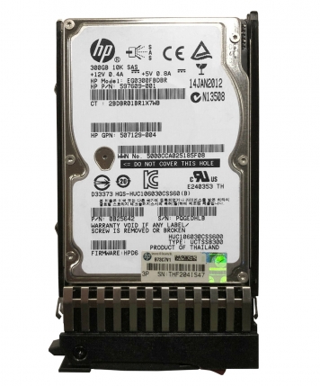 Жесткий диск HP EG0300FBDBR 300Gb  SAS 2,5" HDD