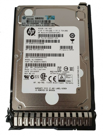 Жесткий диск HP 652566-003 600Gb SAS 2,5" HDD