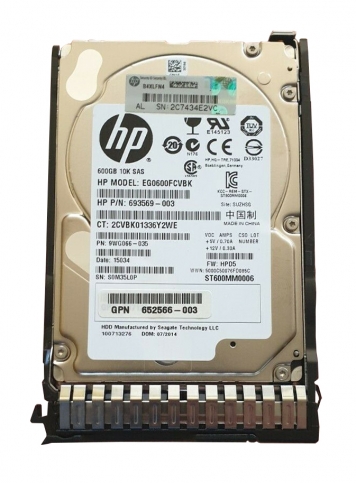 Жесткий диск HP 739712-001 600GB 10000 SAS 2.5" HDD