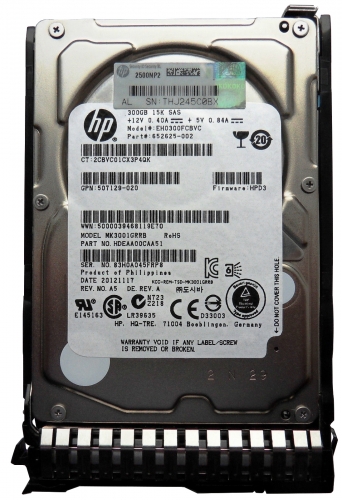 Жесткий диск HP 653960-001 300GB SAS 2,5" HDD