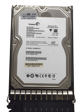 Жесткий диск HP 536831-001 1Tb  SATAII 3,5" HDD