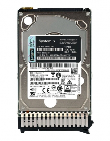 Жесткий диск Lenovo 00WG704 1,2Tb 10000 SAS 2,5" HDD