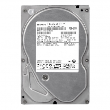 Жесткий диск Hitachi HDP725040GLA360 400Gb 7200 SATAII 3.5" HDD