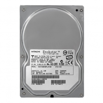 Жесткий диск Hitachi HDS728040PLAT20 41,1Gb 7200 IDE 3.5" HDD