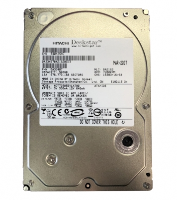 Жесткий диск Hitachi HDT725050VLAT80 500Gb 7200 IDE 3.5" HDD