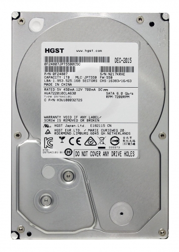 Жесткий диск Hitachi 0F24807 1Tb 7200 SATAIII 3.5" HDD