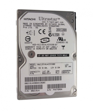 Жесткий диск Hitachi HUC101414CSS300 146Gb  SAS 2,5" HDD