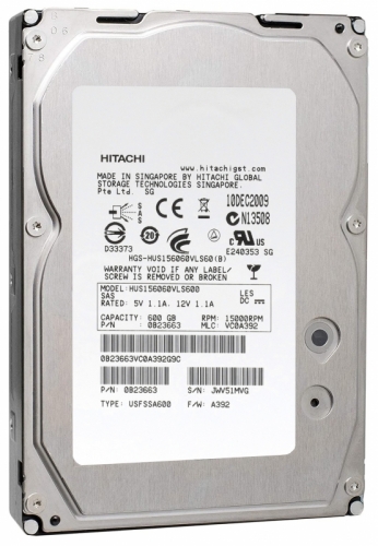Жесткий диск Hitachi 0B23663 600Gb  SAS 3,5" HDD