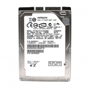 Жесткий диск Hitachi HTS541612J9SA00 120Gb 5400 SATA 2,5" HDD
