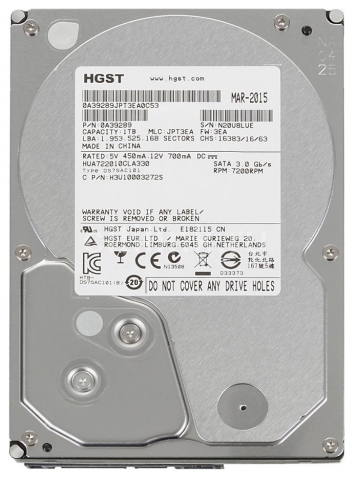 Жесткий диск Hitachi 0A39289 1Tb  SATAII 3,5" HDD