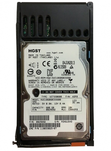 Жесткий диск EMC 118033025-07 600Gb 10000  SAS 2.5" HDD