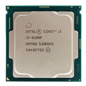 Процессор Intel i3-9100F 3600Mhz