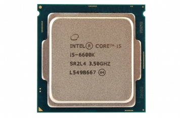 Процессор i5-6600K Intel 3500Mhz