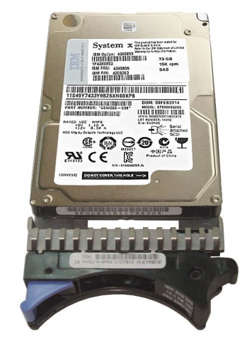 Жесткий диск IBM 43X0857 73,4Gb  SAS 2,5" HDD