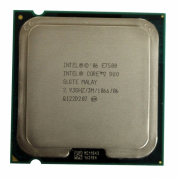 Процессор E7500 Intel 2933Mhz