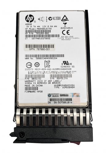 Жесткий диск HP 797091-001 400Gb  SAS 2,5" SSD