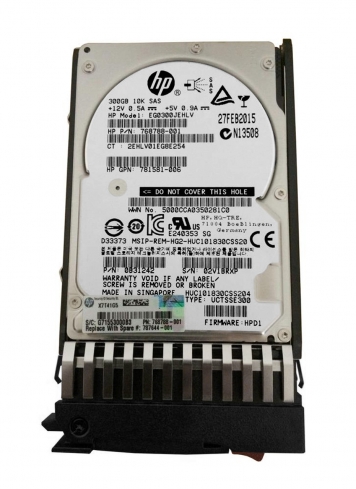 Жесткий диск HP J9F44A 300Gb 10k MSA SAS 2,5" HDD