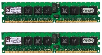 Оперативная память Kingston KVR400D2S4R3K2/2G DDRII 1024Mb