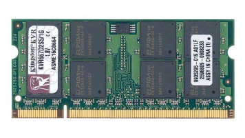Оперативная память Kingston KVR667D2S5/1G DDRII 1024Mb