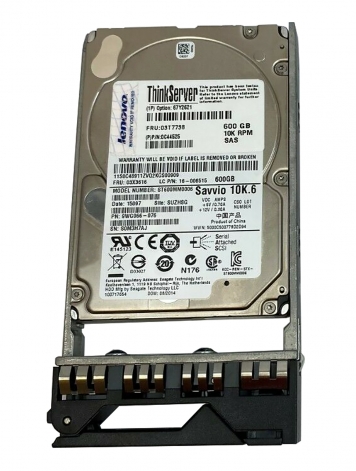 Жесткий диск Lenovo 03T7738 600Gb 10000 SAS 2,5" HDD