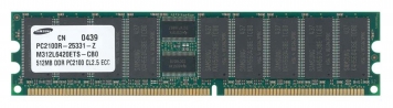 Оперативная память Samsung M312L6420ETS-CB0 DDR 512Mb