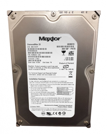 Жесткий диск Maxtor STM3300622A 300Gb 7200 IDE 3.5" HDD
