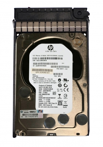 Жесткий диск HP  WD3000FYYZ-70UL1B0 3Tb 7200 SATAIII 3.5" HDD