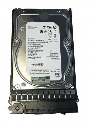 Жесткий диск HP 826074-B21 4Tb 7200 SAS 3,5" HDD