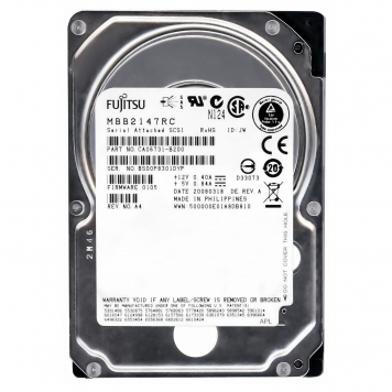 Жесткий диск Fujitsu CA06731-B200 147Gb  SAS 2,5" HDD