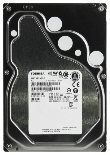 Жесткий диск Toshiba HDEPC01GEA51 3Tb 7200 SAS 3,5" HDD