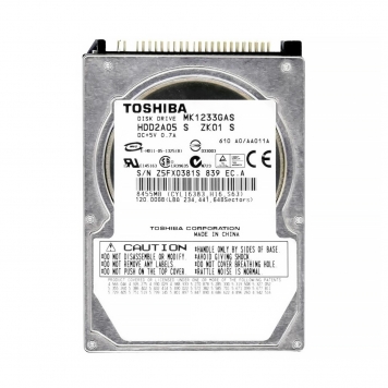 Жесткий Диск Toshiba MK1233GAS 120Gb IDE 2,5" HDD