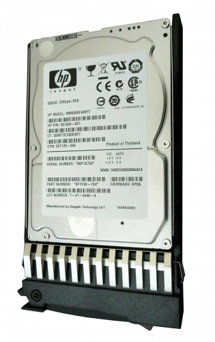 Жесткий диск HP 507609-001 500Gb  SAS 2,5" HDD