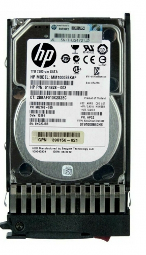 Жесткий диск HP 625609-B21 1Tb  SATAIII 2,5" HDD