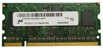 Оперативная память Micron MT9HTF6472RHY-667F1 DDRII 512Mb