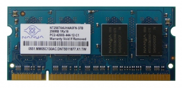 Оперативная память Nanya NT256T64UH4A0FN-37B DDRII 256Mb