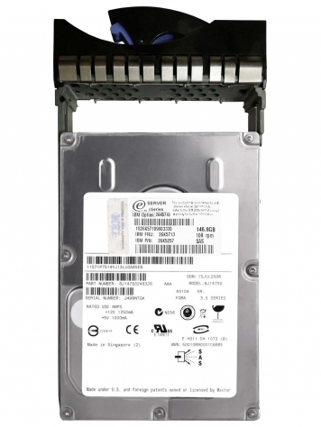 Жесткий диск IBM 90K066-039 146,8Gb 10000 SAS 3,5" HDD