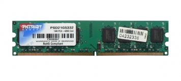 Оперативная память Patriot PSD21G5332 DDRII 1GB