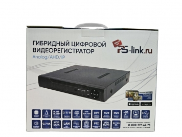 Гибридный видеорегистратор на 8 каналов PS-Link PS-A2108HS