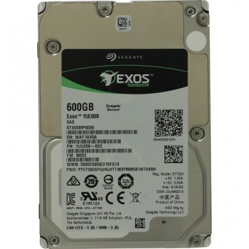 Жесткий диск Seagate ST600MP0006 600Gb 15000 SAS 2,5" HDD