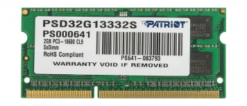 Оперативная память Patriot PS000641 DDRIII 2Gb