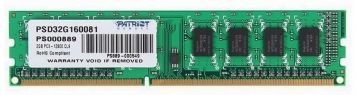 Оперативная память Patriot PSD32G160081 DDRIII 2Gb