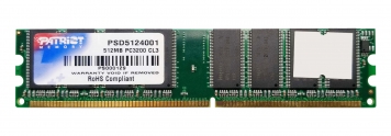 Оперативная память Patriot PSD5124001 DDR 512Mb