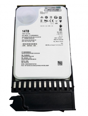 Жесткий диск HP P13252-001 14Tb 7200 SAS 3,5 HDD